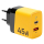 Ładowarka i akumulator Tactical Microgrid GaN 45W Yellow